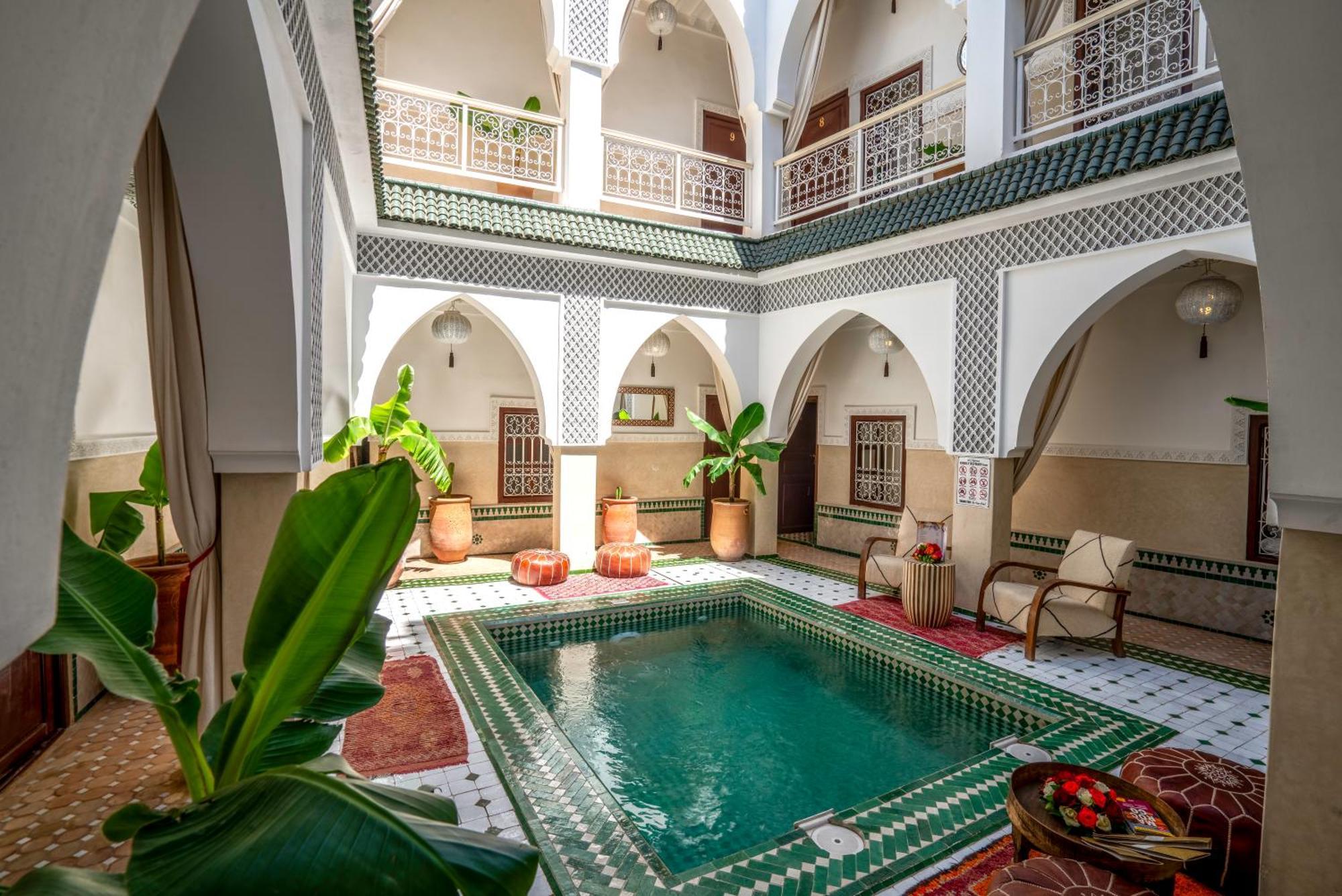 Riad Les Cornes De Gazelle マラケシュ エクステリア 写真