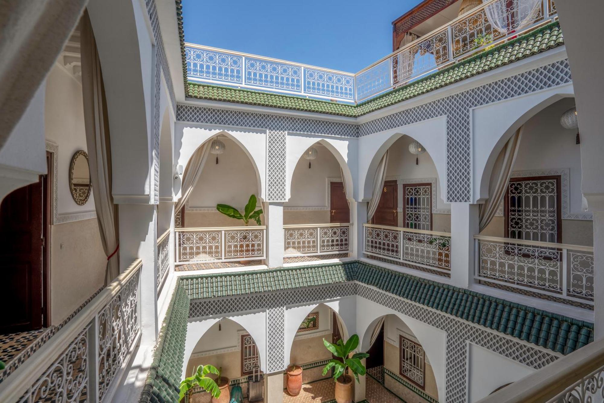 Riad Les Cornes De Gazelle マラケシュ エクステリア 写真