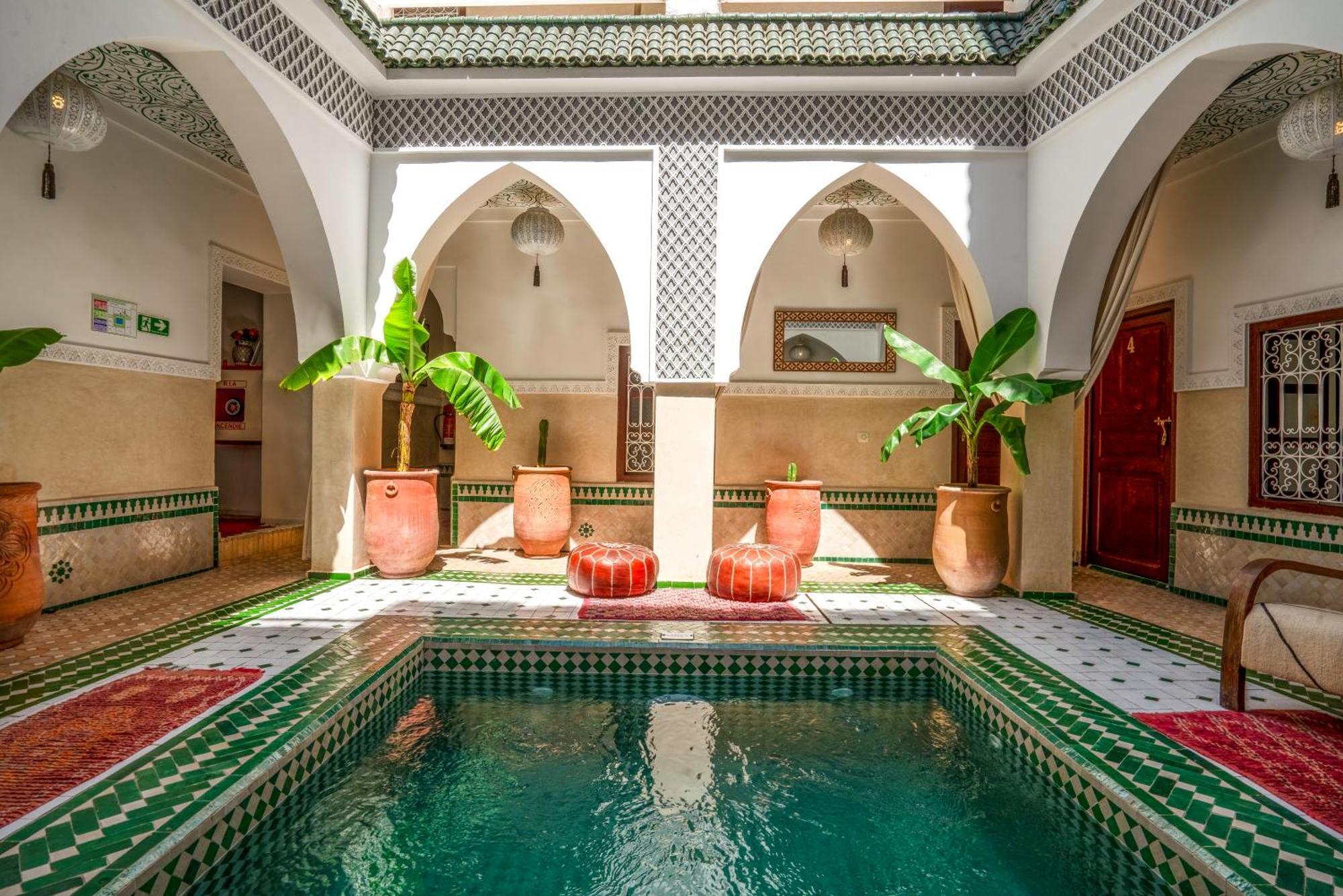 Riad Les Cornes De Gazelle マラケシュ エクステリア 写真